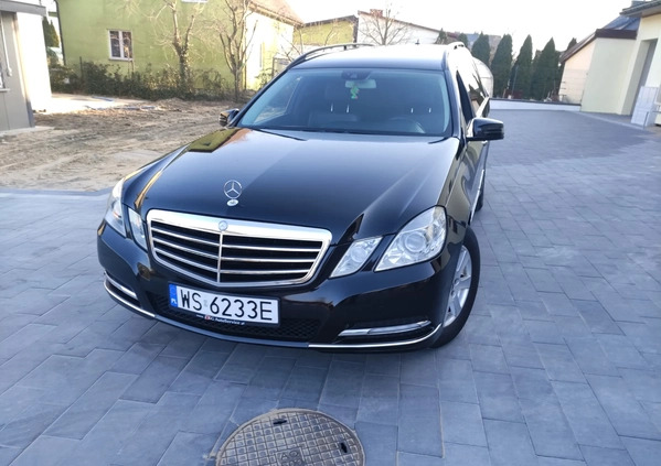 Mercedes-Benz Klasa E cena 72000 przebieg: 88000, rok produkcji 2012 z Siedlce małe 211